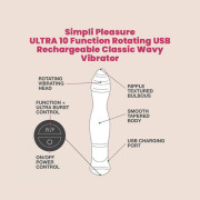 SIMPLI Wavy Vibrating Dildo 02